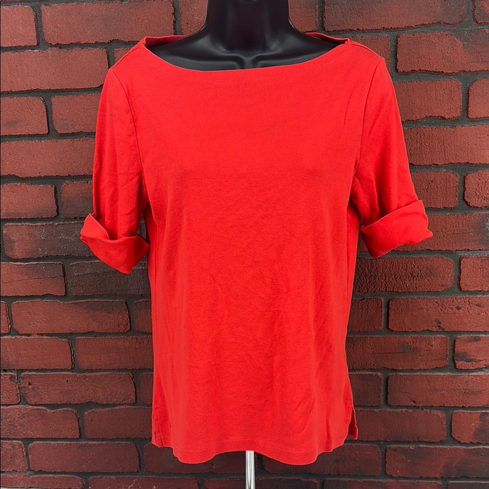 Lauren Ralph Lauren Shirt‎ Womens Large Red